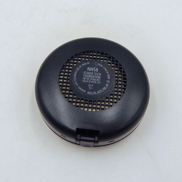 MAC Studio Tech Foundation Shade NW58 Full Size 0.35oz / 10g - New Open Box - Picture 5 of 7